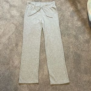 H&M Heather Gray Straight Leg Sweatpants